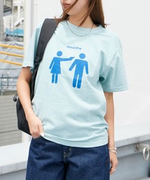 WBSB（ダブルビーエスビー）の「WBSB/ダブルビーエスビー DOUCHE S/S TEE-vintage プリントTシャツ 長袖 ひび割れプリント メンズ レディース ユニセックス 秋 秋服 2026年秋冬（Tシャツ/カットソー）」