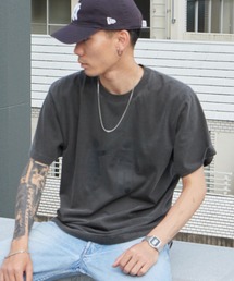 WBSB（ダブルビーエスビー）の「WBSB/ダブルビーエスビー DOUCHE S/S TEE-vintage プリントTシャツ 長袖 ひび割れプリント メンズ レディース ユニセックス 秋 秋服 2026年秋冬（Tシャツ/カットソー）」
