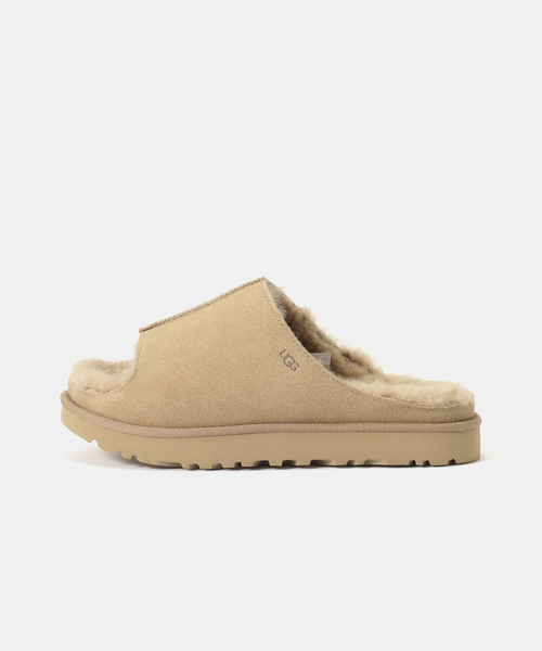 UGG(アグ)の「UGG W Greenport Slide 1167610-SAN(サンダル・レディース・ベージュ・22cm/23cm)」の1枚目の写真