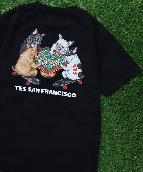 The Endless Summer(エンドレスサマー)の「TES YAKUMAN T-SHIRT / Tシャツ(Tシャツ/カットソー・メンズ・ブラック/ホワイト・SMALL/MEDIUM/LARGE/X-LARGE/XX-LARGE)」の2枚目の写真