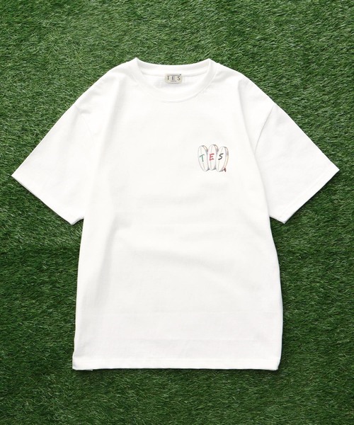 The Endless Summer(エンドレスサマー)の「TES YAKUMAN T-SHIRT / Tシャツ(Tシャツ/カットソー・メンズ・ブラック/ホワイト・SMALL/MEDIUM/LARGE/X-LARGE/XX-LARGE)」の3枚目の写真