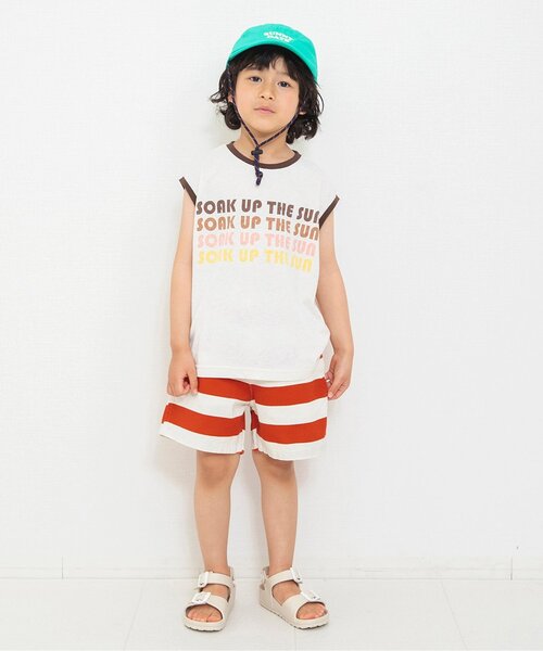 BREEZE（ブリーズ）の「サマーバリエーションハーフパンツ（その他パンツ・キッズ・イエロー/グレー/グリーン/ピンク/ネイビー/ベージュ/ブラウン/チェック/ストライプ/その他2/キナリ/チャコール・100/150/130/110/90/80/120/140）」の17枚目の写真