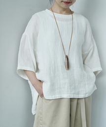 JOURNAL STANDARD LUXE | リネンワッフル crewpull(シャツ/ブラウス)