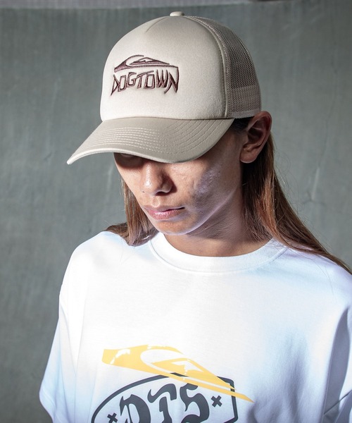 Quiksilver(クイックシルバー)の「<QUIKSILVER X DOGTOWN> メンズ DTQS FRONT MESH CAP メッシュキャップ【2026年夏モデル】(キャップ・メンズ・ブラック/カーキ・FREE)」の15枚目の写真