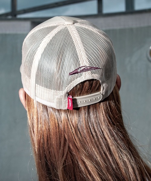 Quiksilver(クイックシルバー)の「<QUIKSILVER X DOGTOWN> メンズ DTQS FRONT MESH CAP メッシュキャップ【2026年夏モデル】(キャップ・メンズ・ブラック/カーキ・FREE)」の16枚目の写真