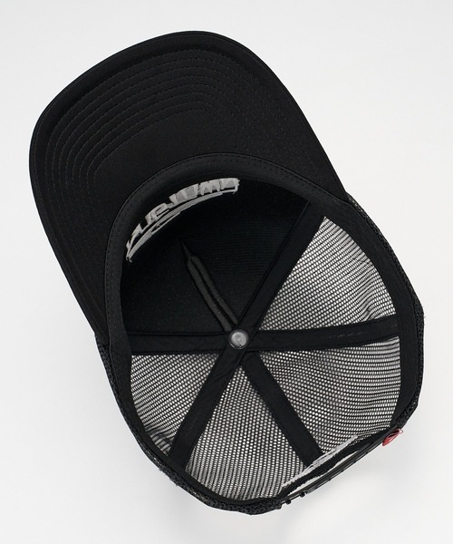 Quiksilver(クイックシルバー)の「<QUIKSILVER X DOGTOWN> メンズ DTQS FRONT MESH CAP メッシュキャップ【2026年夏モデル】(キャップ・メンズ・ブラック/カーキ・FREE)」の9枚目の写真