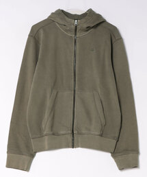 Unit Washed Full Zip Hooded Sweater/ウォッシュ加工フルジップスウェットパーカー
