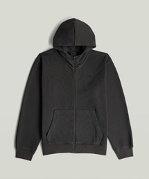 Unit Washed Full Zip Hooded Sweater/ウォッシュ加工フルジップスウェットパーカー