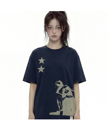 [ユニセックス]STAR2 半袖Tシャツ_6カラー