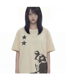[ユニセックス]STAR2 半袖Tシャツ_6カラー