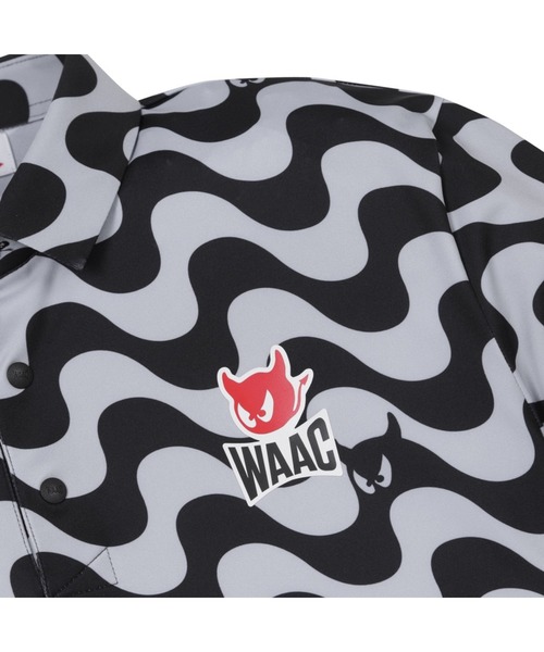 WAAC(ワック)の「MENS WAVE WAACKYポロ(ポロシャツ・メンズ・オレンジ/ブラック・SMALL/MEDIUM/LARGE)」の9枚目の写真