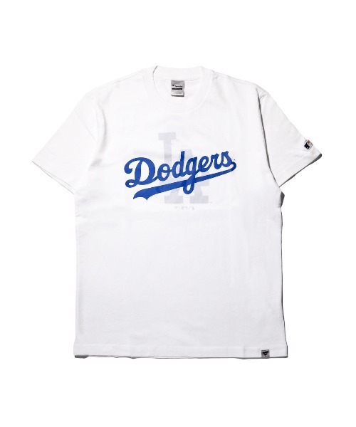Fanatics(ファナティクス)の「ファナティクス【Fanatics】‐ ロサンゼルスドジャース 半袖Tシャツ【Los Angeles Dodgers MLB OVERLAPPING LOGO S/S TEE WHITE ML0126SS0005】(Tシャツ/カットソー・メンズ・ホワイト・L/XL)」の1枚目の写真