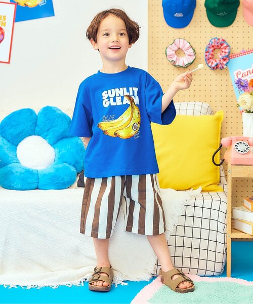 apres les cours(アプレレクール)の「5柄アソート半袖Tシャツ(Tシャツ/カットソー・キッズ・ブルー/レッド/チャコール/アイボリー/その他2・140/130/120/110/100/90/80)」の6枚目の写真