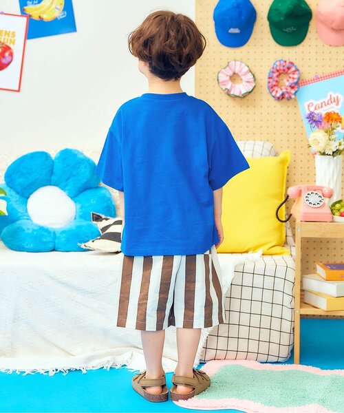apres les cours(アプレレクール)の「5柄アソート半袖Tシャツ(Tシャツ/カットソー・キッズ・ブルー/レッド/チャコール/アイボリー/その他2・140/130/120/110/100/90/80)」の7枚目の写真