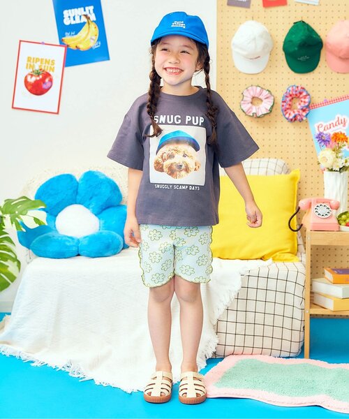 apres les cours(アプレレクール)の「5柄アソート半袖Tシャツ(Tシャツ/カットソー・キッズ・ブルー/レッド/チャコール/アイボリー/その他2・140/130/120/110/100/90/80)」の12枚目の写真