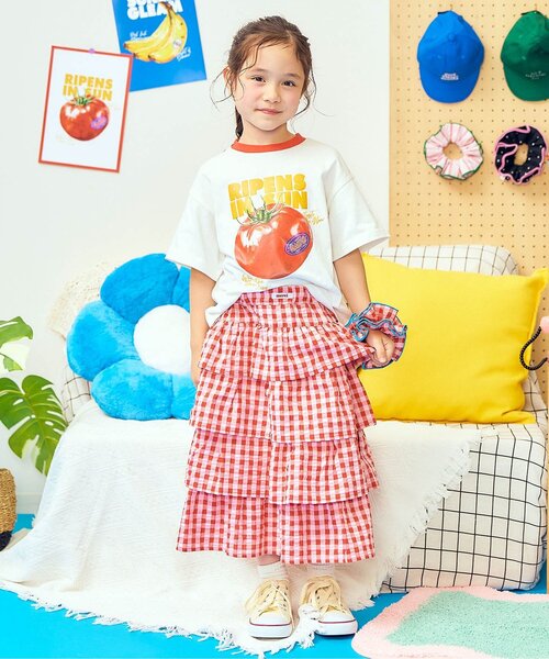 apres les cours(アプレレクール)の「5柄アソート半袖Tシャツ(Tシャツ/カットソー・キッズ・ブルー/レッド/チャコール/アイボリー/その他2・140/130/120/110/100/90/80)」の15枚目の写真
