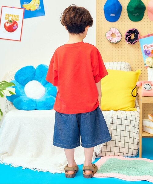 apres les cours(アプレレクール)の「5柄アソート半袖Tシャツ(Tシャツ/カットソー・キッズ・ブルー/レッド/チャコール/アイボリー/その他2・140/130/120/110/100/90/80)」の17枚目の写真