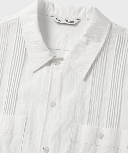 NONBLANK(ノンブランク)の「ネイチャーリングルガヤベラHSシャツ_WHITE(シャツ/ブラウス・メンズ・ホワイト・SMALL/MEDIUM/LARGE/X-LARGE)」の3枚目の写真