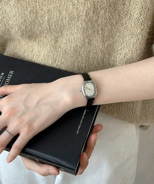REBALANCE(リバランス)の「オーバル型ミニフェイス腕時計(アナログ腕時計・レディース・A/C/B/D・ONE SIZE)」の4枚目の写真