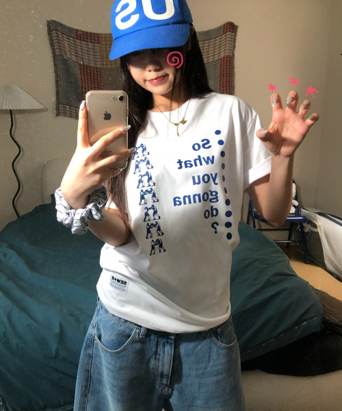 SEW-B(ソービー)の「WS オーバーサイズ半袖Tシャツ(Tシャツ/カットソー・レディース・その他・FREE)」の1枚目の写真