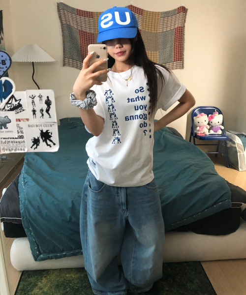 SEW-B(ソービー)の「WS オーバーサイズ半袖Tシャツ(Tシャツ/カットソー・レディース・その他・FREE)」の2枚目の写真