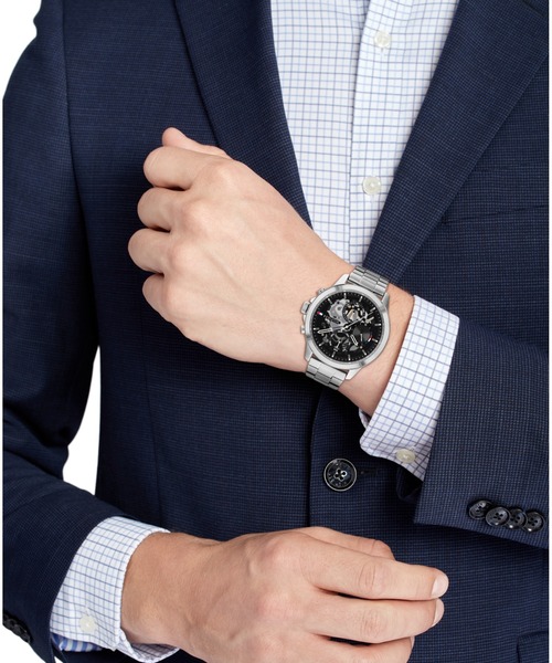 TOMMY HILFIGER（トミーヒルフィガー）の「【TOMMY HILFIGER】トミーヒルフィガー クォーツ 腕時計 メンズ（アナログ腕時計・メンズ・シルバー・FREE）」の4枚目の写真