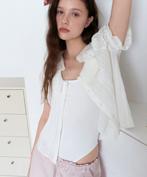 レディース ROLAROLA SMOCKING SHIRRING BLOUSE OLIVE ROLAROLA SMOCKING SHIRRING BLOUSE OLIVE