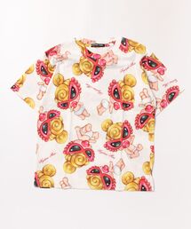 Sweet memories総柄 Viscotex 半袖Tシャツ