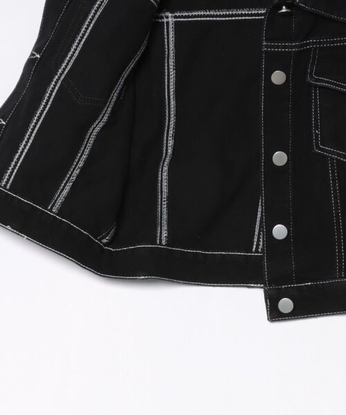 LAMPOON(ランプーン)の「ブラックデニムセットアップ(セットアップ・レディース・ブラック・SMALL/MEDIUM)」の9枚目の写真