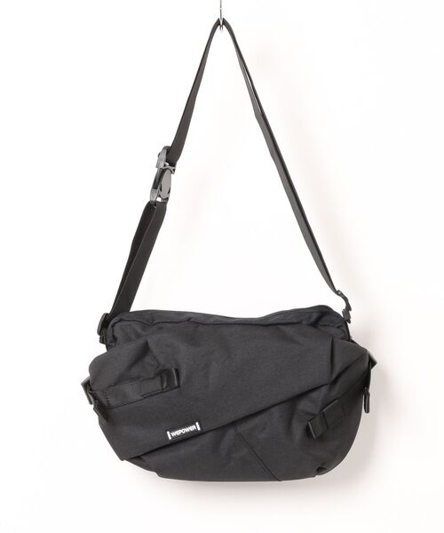 WESTBOY(ウエストボーイ)の「Y2K ユニセックス フラップポケット ショルダーバッグ WO26W2BG15(ショルダーバッグ・メンズ・ブルー/ブラック・FREE)」の5枚目の写真