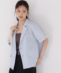 BACK DENIM DETAIL BLAZER（テーラードジャケット）｜Ameri（アメリ