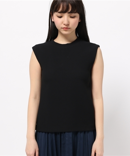 OUTLET(アウトレット)の「【'PalinkA】ワッフルCSノースリP/O(シャツ/ブラウス・レディース・ホワイト/ブラック・36/38)」の3枚目の写真