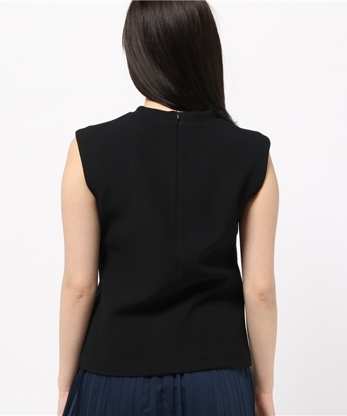 OUTLET(アウトレット)の「【'PalinkA】ワッフルCSノースリP/O(シャツ/ブラウス・レディース・ホワイト/ブラック・36/38)」の5枚目の写真