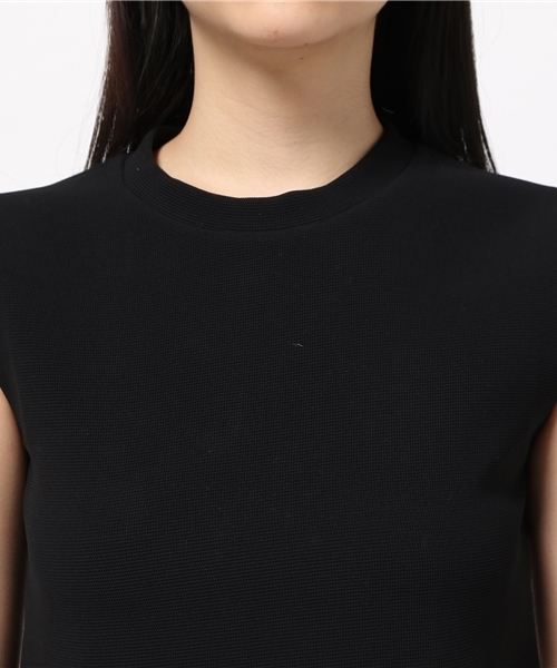 OUTLET(アウトレット)の「【'PalinkA】ワッフルCSノースリP/O(シャツ/ブラウス・レディース・ホワイト/ブラック・36/38)」の6枚目の写真