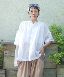 solamonat poche（ソラモナポッシェ）の「ラミーギャザーシャツ（シャツ/ブラウス）」