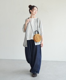 solamonat poche（ソラモナポッシェ）の「ラミーギャザーシャツ（シャツ/ブラウス）」