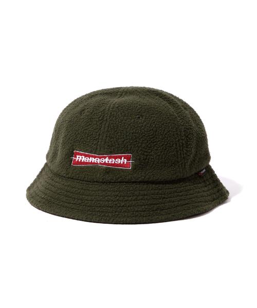 MANASTASH(マナスタッシュ)の「MANASTASH/マナスタッシュ MANASTASH POLARTEC HAT(ハット・メンズ・ブラウン/ブラック/オリーブ系・F)」の3枚目の写真