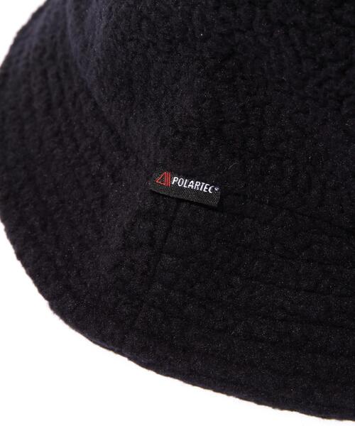 MANASTASH(マナスタッシュ)の「MANASTASH/マナスタッシュ MANASTASH POLARTEC HAT(ハット・メンズ・ブラウン/ブラック/オリーブ系・F)」の8枚目の写真