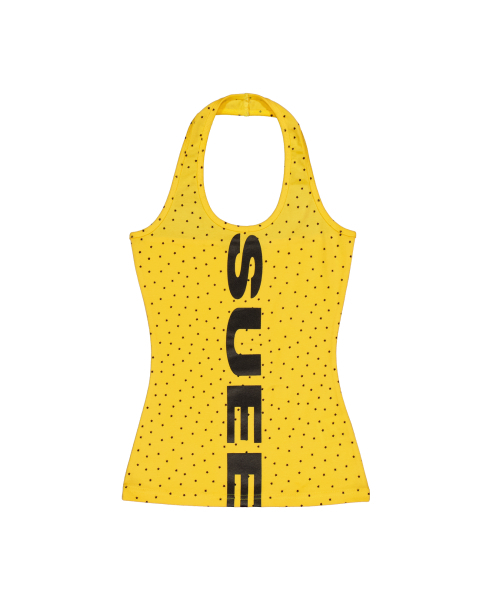 SETUP-EXE(セットアップイーエックスイー)の「DOT LOGO HALTERNECK TOP / YELLOW(Tシャツ/カットソー・レディース・その他・OS)」の10枚目の写真