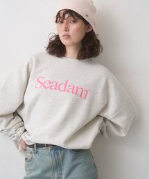 SEADAM（シーダム）の「【WEB限定】SEADAM裏起毛ロゴスウェット（スウェット）」