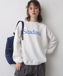SEADAM（シーダム）の「【WEB限定】SEADAM裏起毛ロゴスウェット（スウェット）」