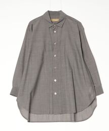 Robes&Confections/ローブス&コンフェクションズ/ウールシャンブレーボイルシャツ