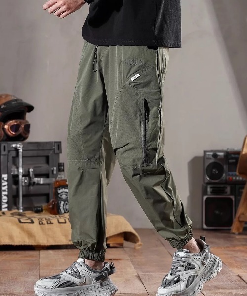 ampm(エーエムピーエム)の「ミリタリージョガーカーゴパンツ(カーゴパンツ・メンズ・ブラック/カーキ・M/L/XL)」の12枚目の写真