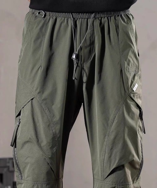 ampm(エーエムピーエム)の「ミリタリージョガーカーゴパンツ(カーゴパンツ・メンズ・ブラック/カーキ・M/L/XL)」の14枚目の写真