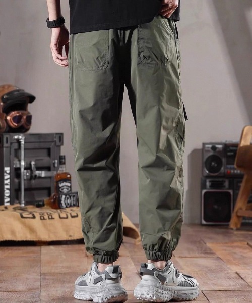 ampm(エーエムピーエム)の「ミリタリージョガーカーゴパンツ(カーゴパンツ・メンズ・ブラック/カーキ・M/L/XL)」の13枚目の写真