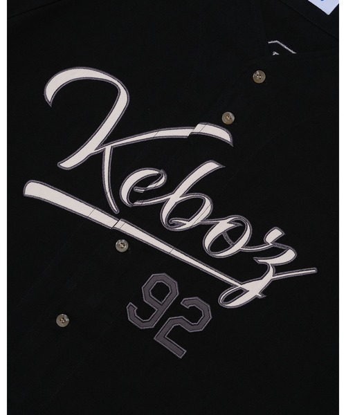 KEBOZ(ケボズ)の「ICON CLASSIC BASEBALL JERSEY(シャツ/ブラウス・メンズ・ホワイト/ブラック/オリーブ・M/L/XL)」の22枚目の写真