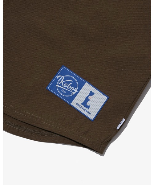 KEBOZ(ケボズ)の「ICON CLASSIC BASEBALL JERSEY(シャツ/ブラウス・メンズ・ホワイト/ブラック/オリーブ・M/L/XL)」の15枚目の写真