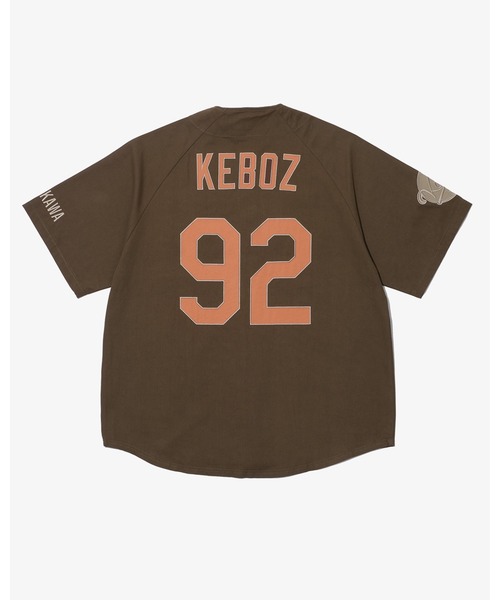 KEBOZ(ケボズ)の「ICON CLASSIC BASEBALL JERSEY(シャツ/ブラウス・メンズ・ホワイト/ブラック/オリーブ・M/L/XL)」の13枚目の写真