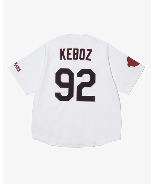 KEBOZ(ケボズ)の「ICON CLASSIC BASEBALL JERSEY(シャツ/ブラウス・メンズ・ホワイト/ブラック/オリーブ・M/L/XL)」の7枚目の写真