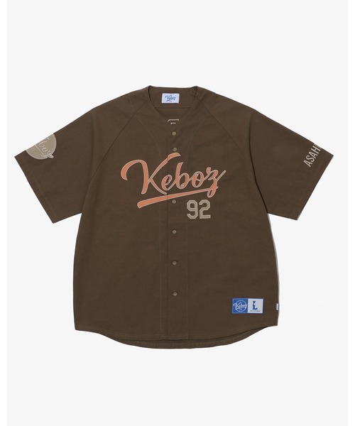 KEBOZ(ケボズ)の「ICON CLASSIC BASEBALL JERSEY(シャツ/ブラウス・メンズ・ホワイト/ブラック/オリーブ・M/L/XL)」の5枚目の写真
